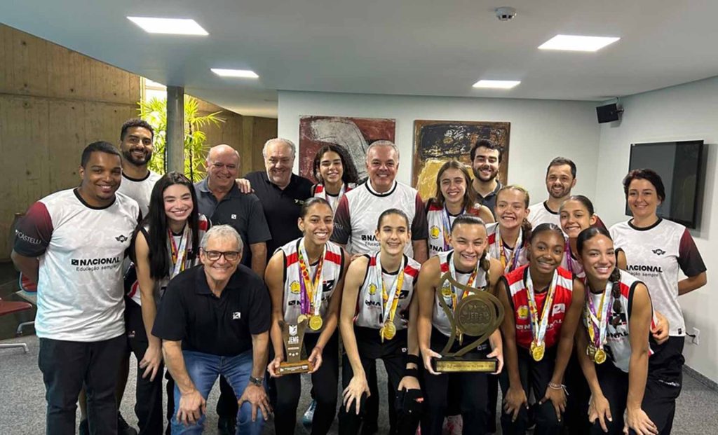 Praia Clube - Colégio Nacional/Praia Clube conquista Sul-Americano Sub-15 e garante vaga para o Mundial Escolar de 2026