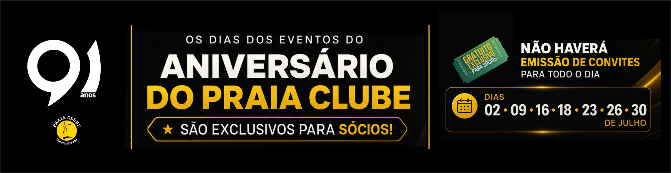 não venda de convites site